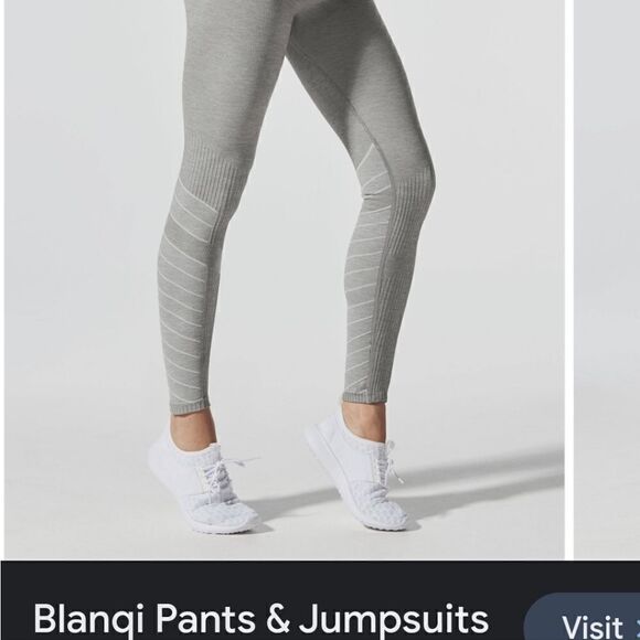 Blanqi Hipster Contour Gray Leggings Size Large Maternity - Picture 12 of 12